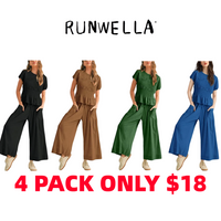 4-Pack (Black+Brown+DustyGreen+KleinBlue)