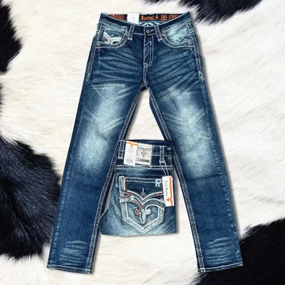 🔥Rock Revival Jeans - Premium Western Denim Collection